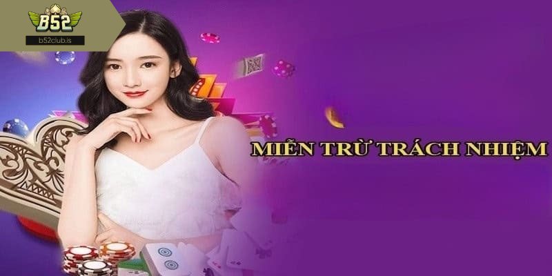 Áp dụng miễn trừ trách nhiệm khi lỗi do người chơi